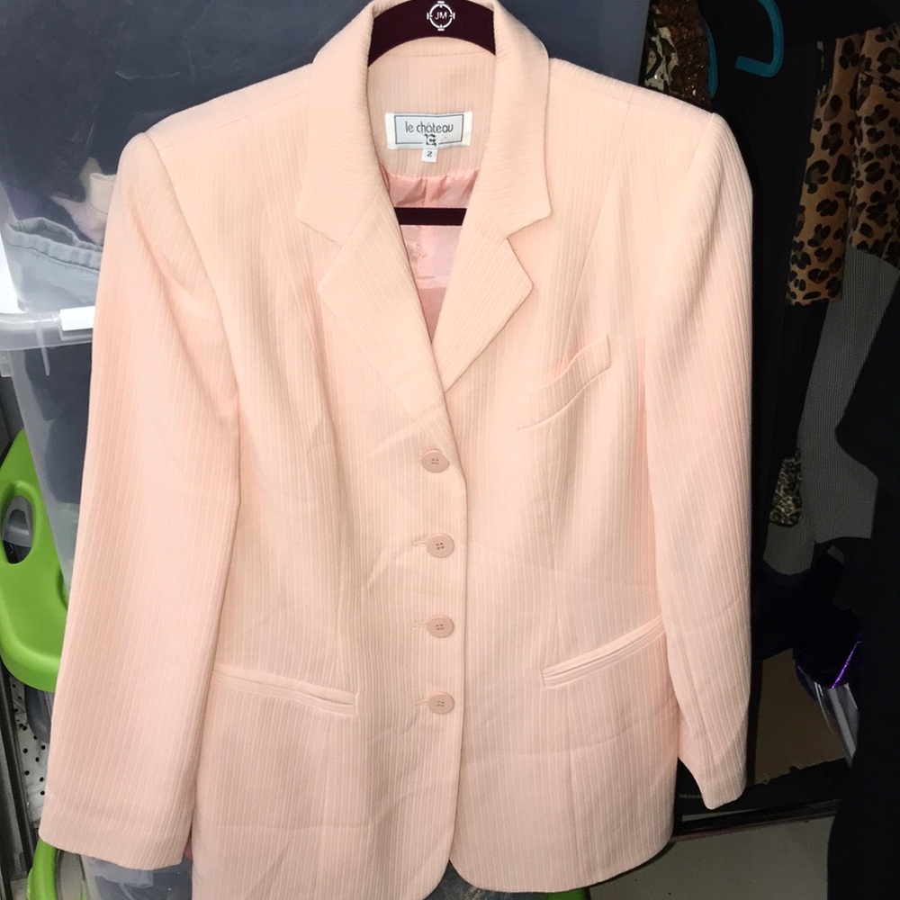 Pastel pink jacket